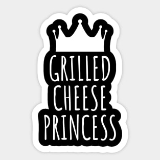 Grilled Cheese Princess Sticker